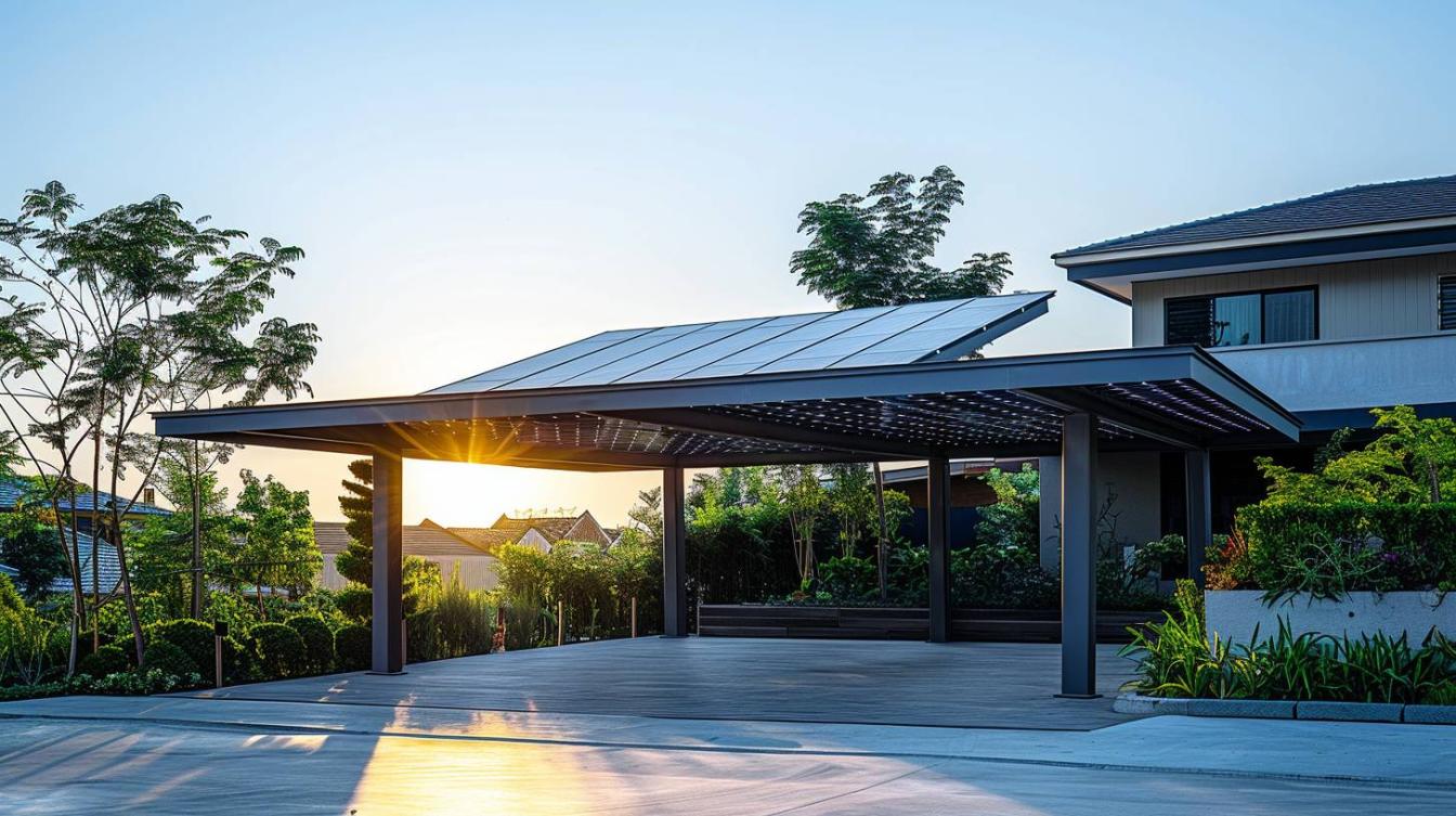 Coût d’installation d’un carport solaire