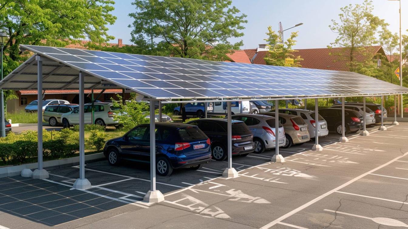Les avantages financiers d’un carport solaire
