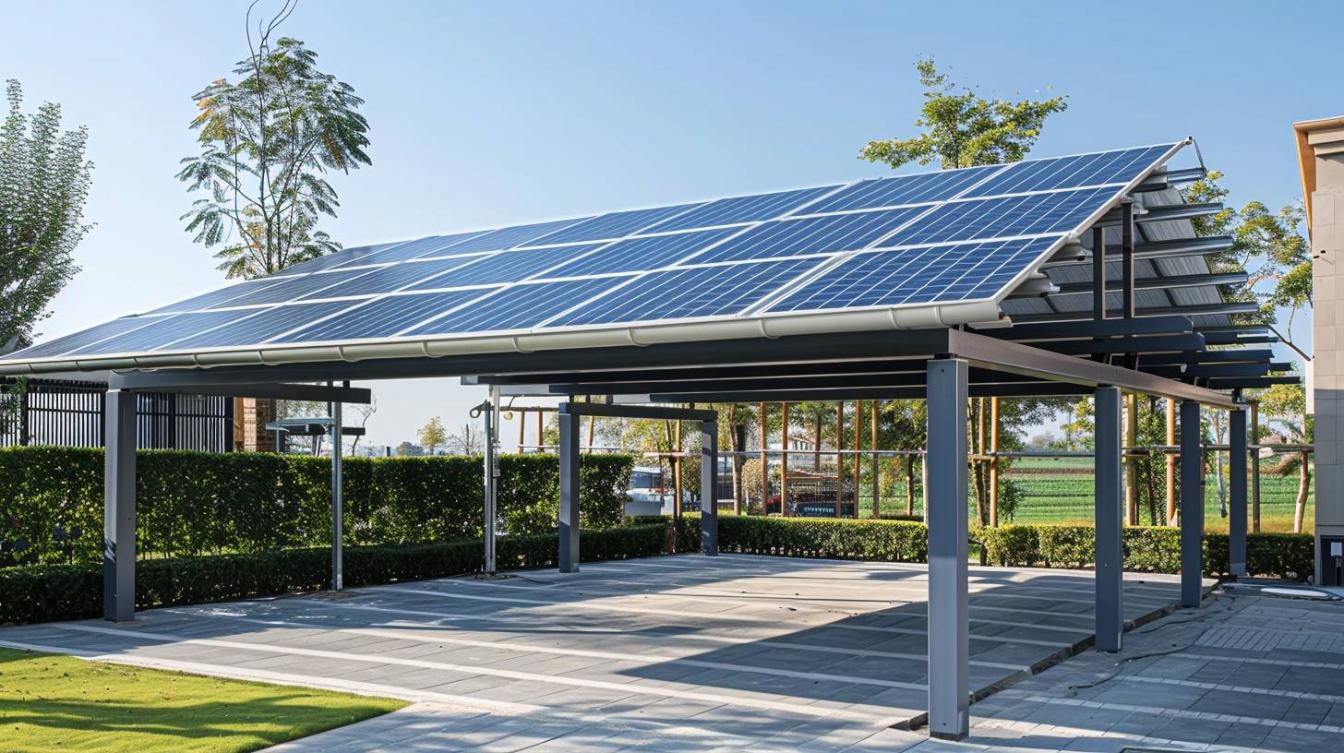Réduire les coûts de votre carport solaire avec une pergola