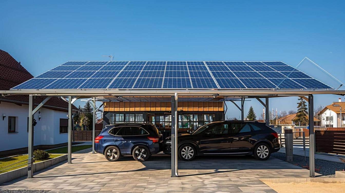 Tout savoir sur le prix d’un carport solaire pour 2 voitures