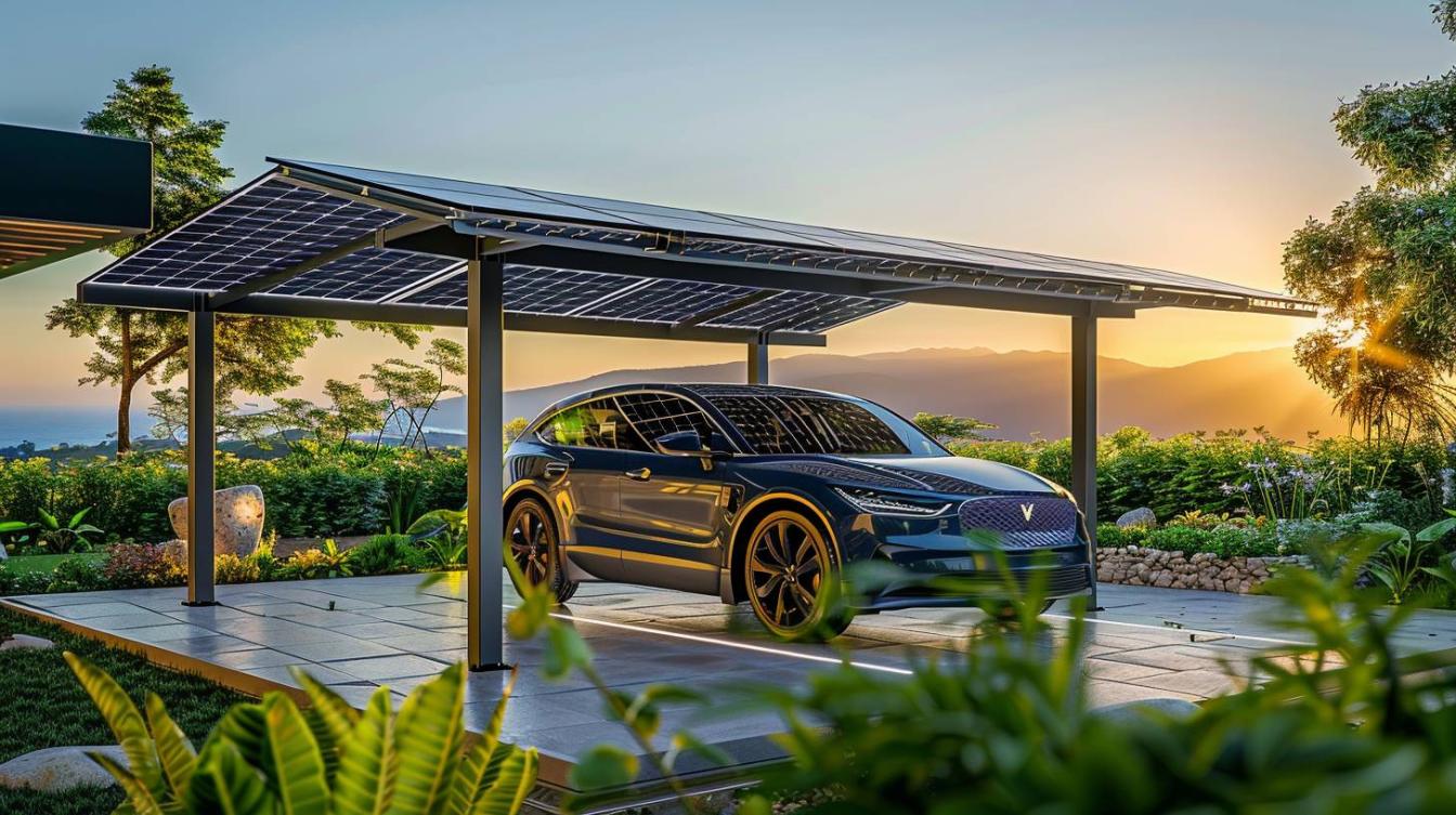 Carport solaire portable : la solution éco-responsable pour recharger vos appareils en déplacement