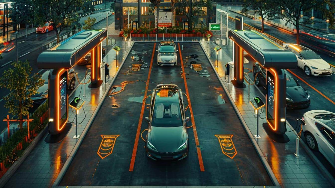 Le futur des bornes de recharge et des réseaux intelligents