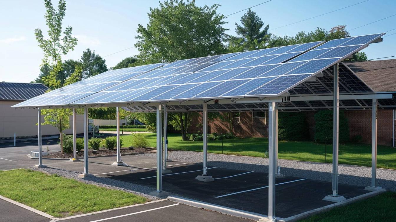 Le stockage solaire dans les carports: une solution innovante
