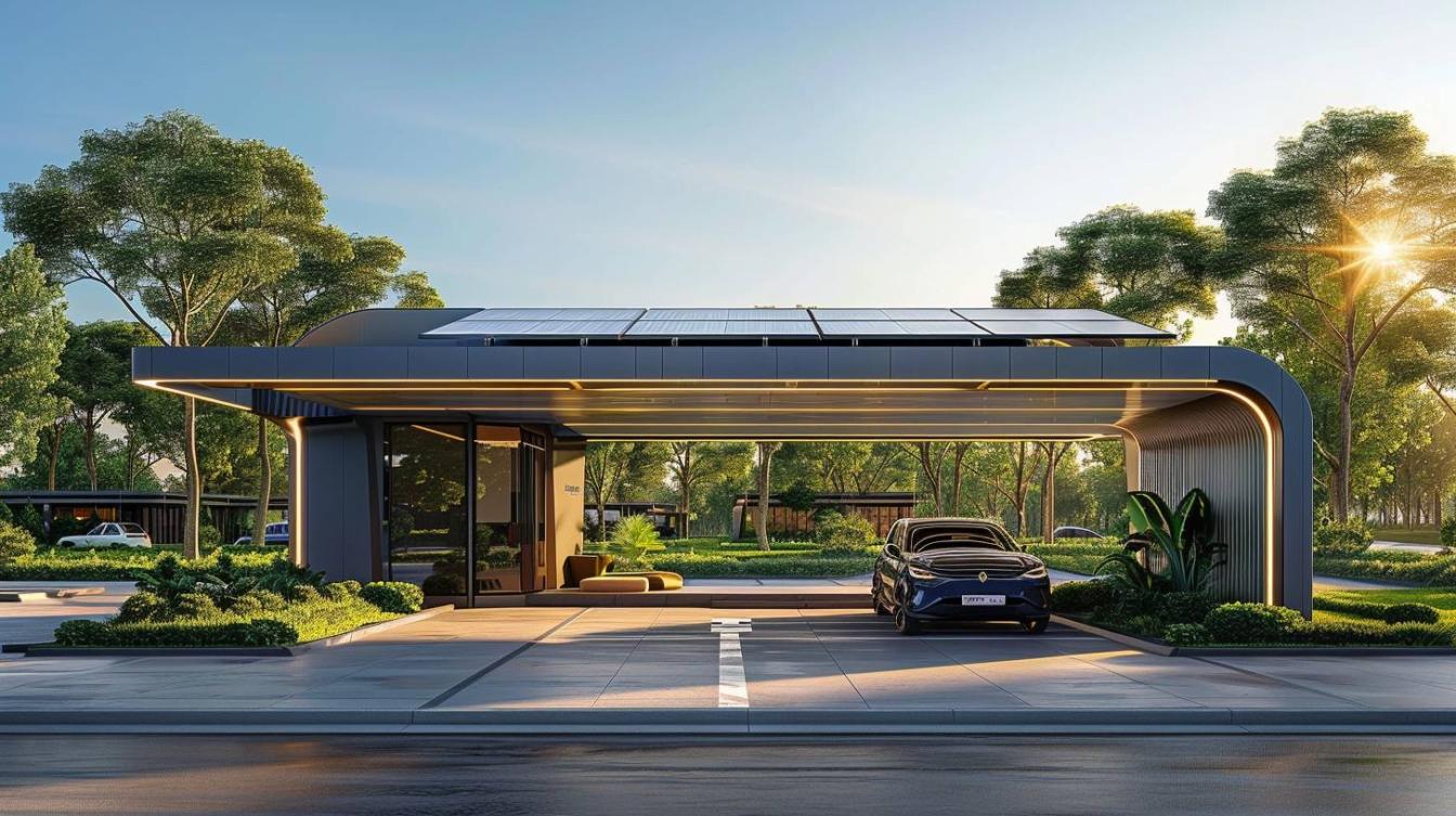 L’essor des carports solaires pour les entreprises
