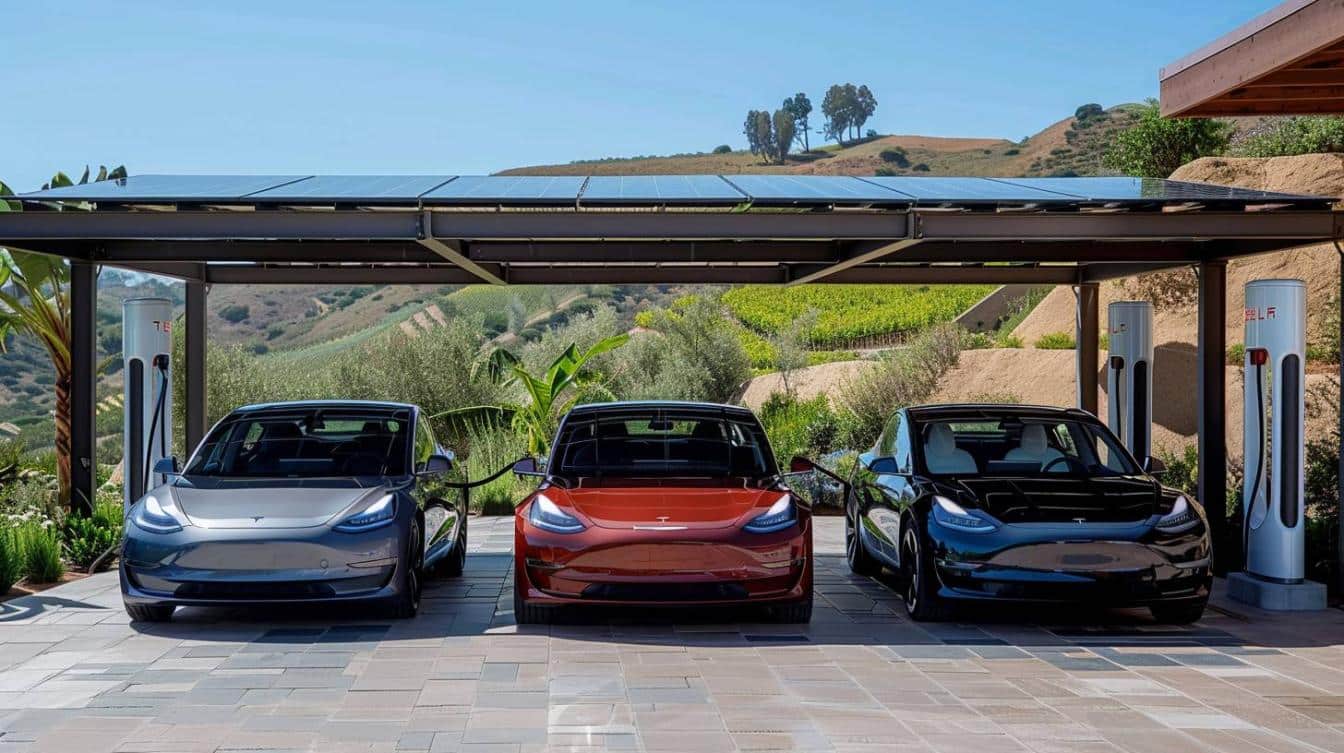 Optimisez votre espace avec un carport solaire pour 3 voitures