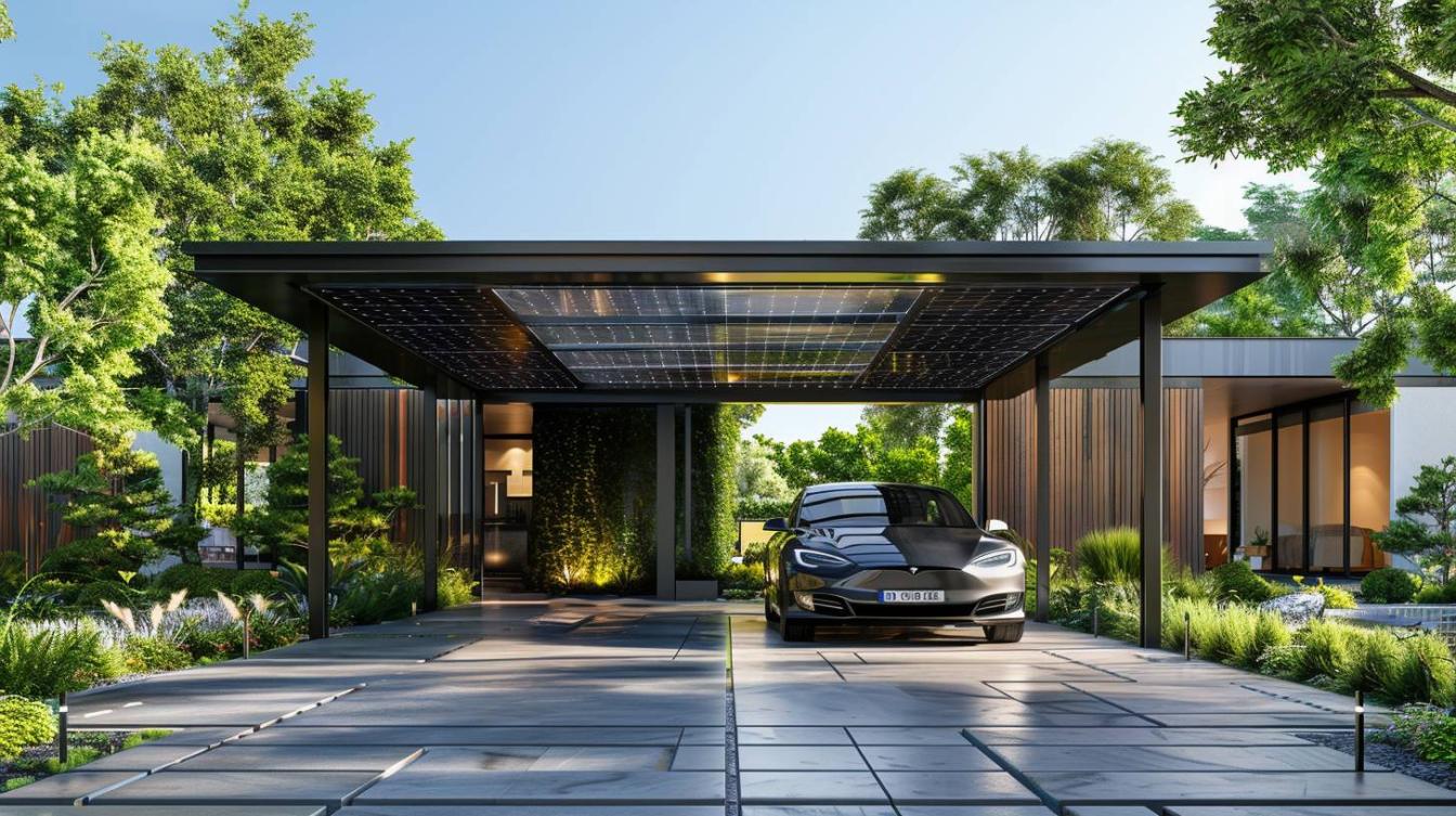 Protégez votre voiture et l’environnement : les carports solaires pour une sécurité optimale