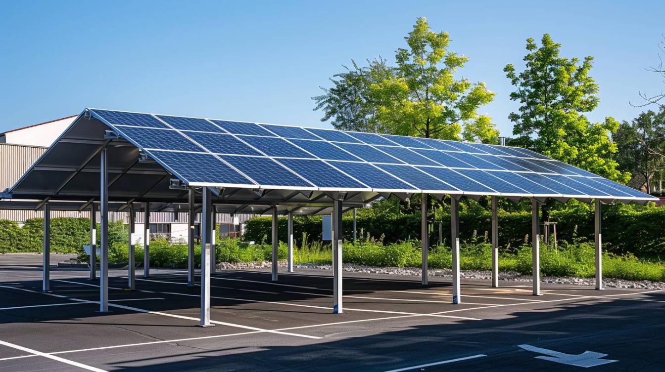 Carports solaires : allier esthétique et énergie verte