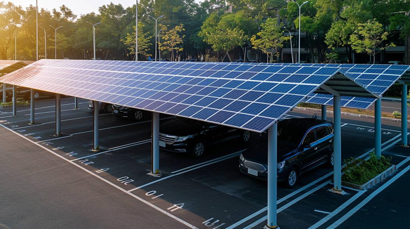 Carports solaires : une solution modulaire pour l’énergie solaire