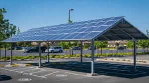 Découvrez les nouveaux carports solaires