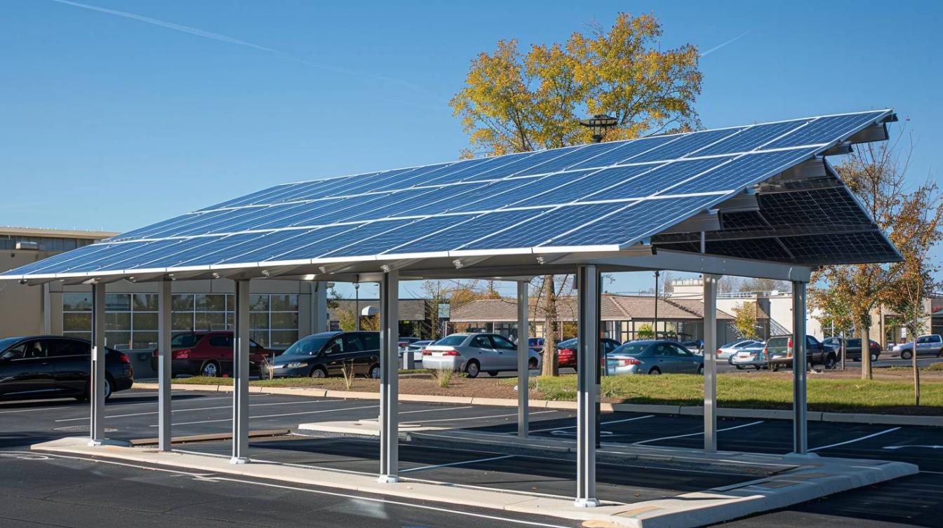 Les tendances des carports solaires sur le marché