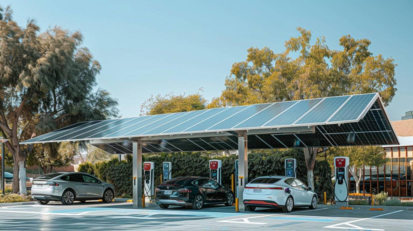 projets innovants de carports solaires